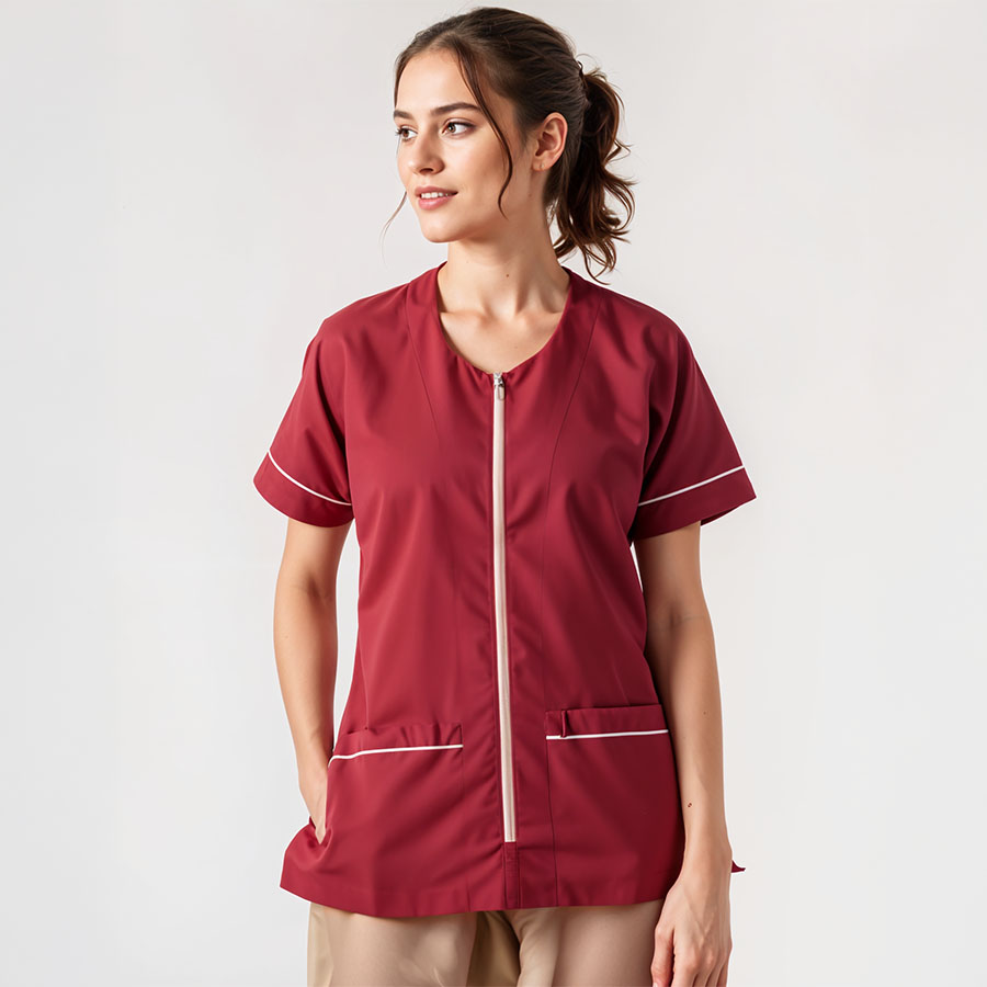 Camisa en antifluido corte princesa mujer fondo entero
