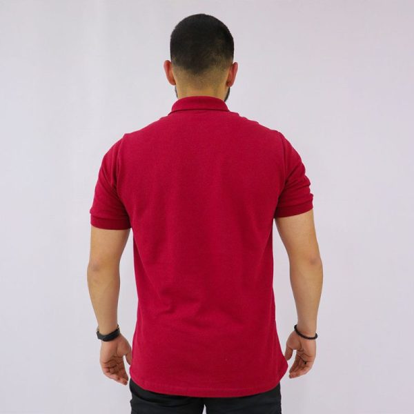 Camiseta tipo Polo Vinotinto