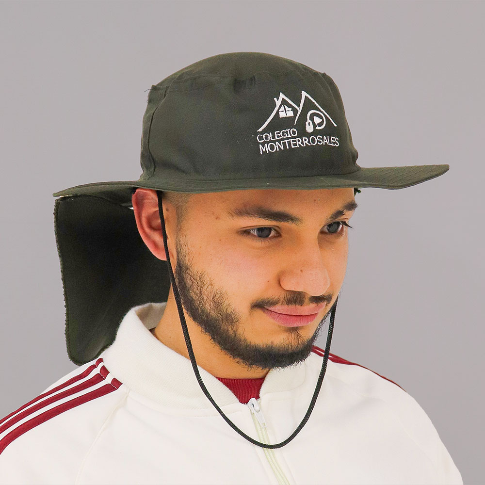 Gorro pesquero verde
