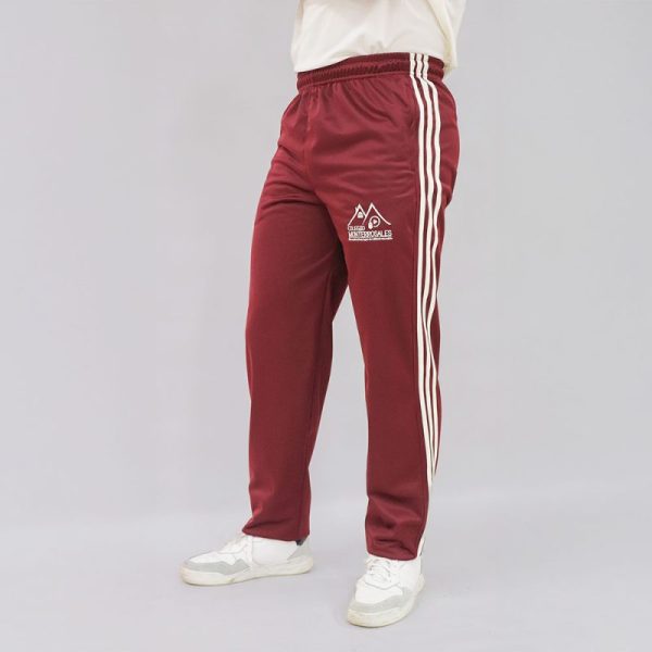 Pantalón sudadera vinotinto